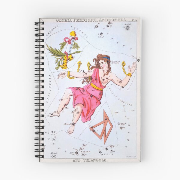 Item preview, Antique Constellation Map of Gloria Frederici, Andromeda, Triangula designed and sold by VintageArchive.