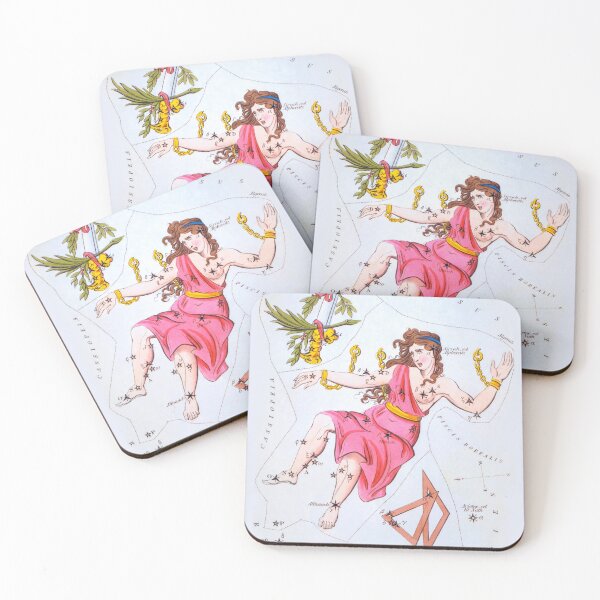 Item preview, Antique Constellation Map of Gloria Frederici, Andromeda, Triangula designed and sold by VintageArchive.