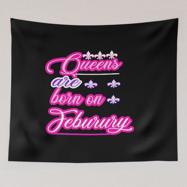 Item preview, Queens are born on february designed and sold by hakiseller.