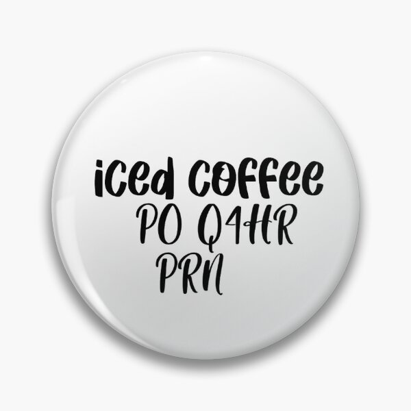 Item preview, Iced Coffee Prescription Order Sticker designed and sold by mellovelie.