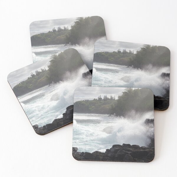 Item preview, Wave Crashing at Queen's Bath, Hawaii designed and sold by Dave Fine.