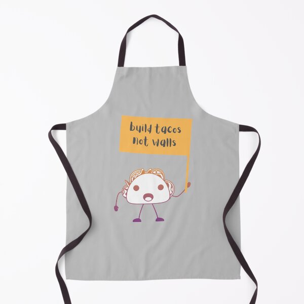 Item preview, Build Tacos, not walls designed and sold by GoodMoodFood.