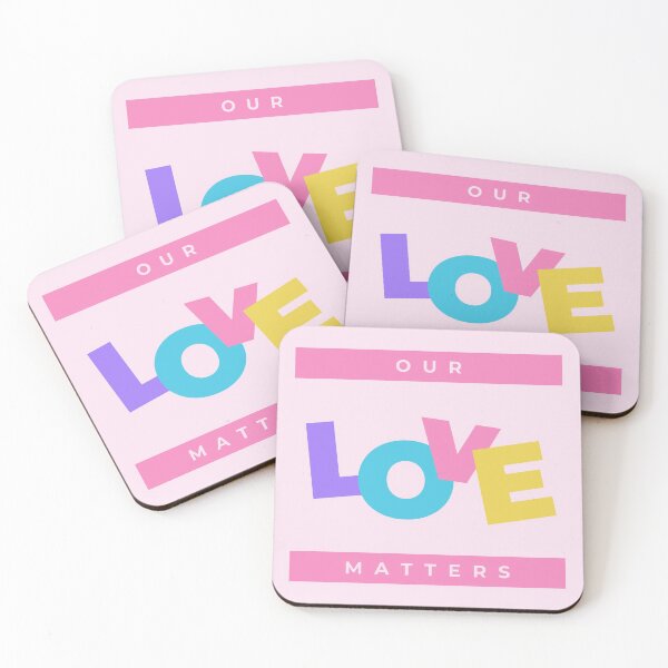 Item preview, Our Love Matters - Funny Cat and Dog Friendship Valentine's Day designed and sold by LordAudes.