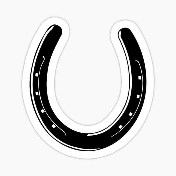 Horseshoe, Horse shoe, Luck, Lucky, Marriage, Marry Sticker
