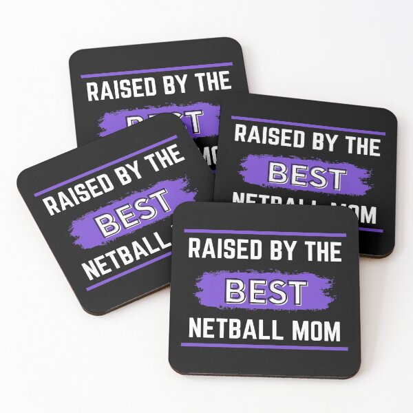 Item preview, Raised by the best netball mom designed and sold by TheGreenGoat.