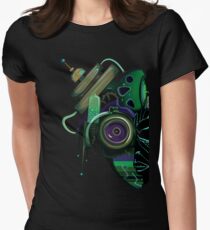 Bio-Mechanical Mask Women's Fitted T-Shirt