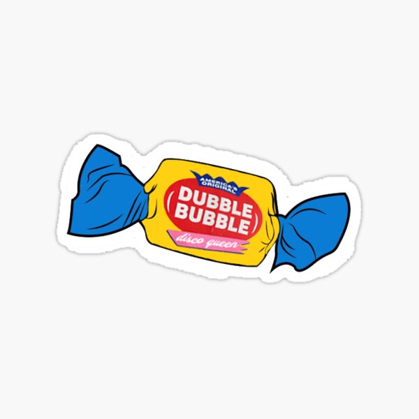 Double Bubble Disco Queen Sticker