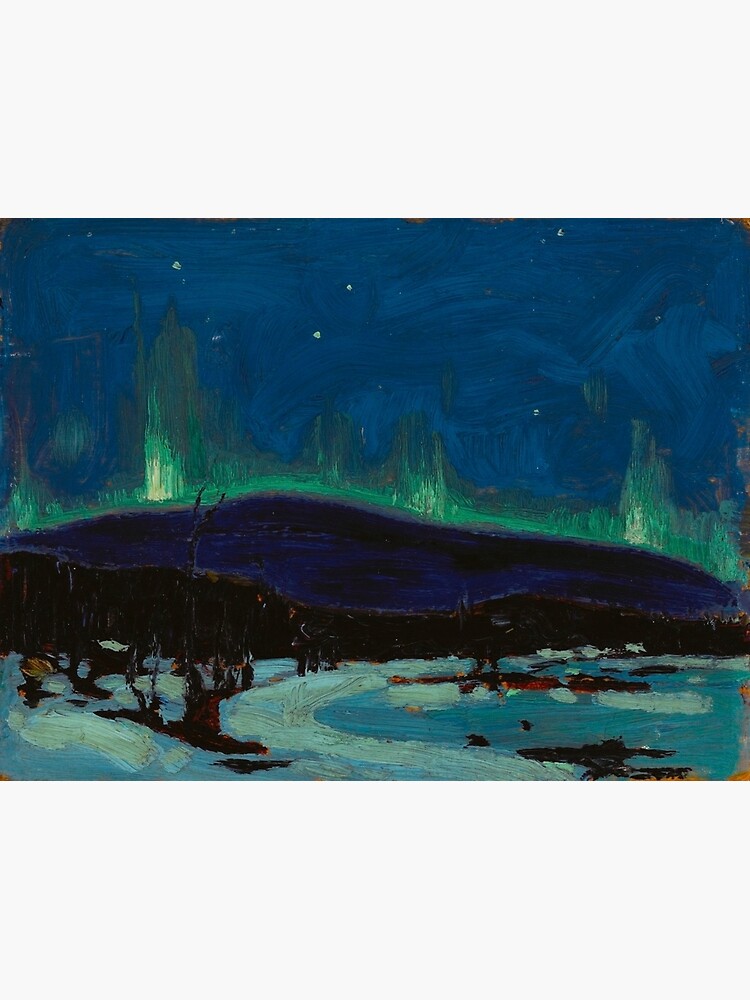 Tom Thomson Northern Lights Canadian Landscape Artist Premium Matte