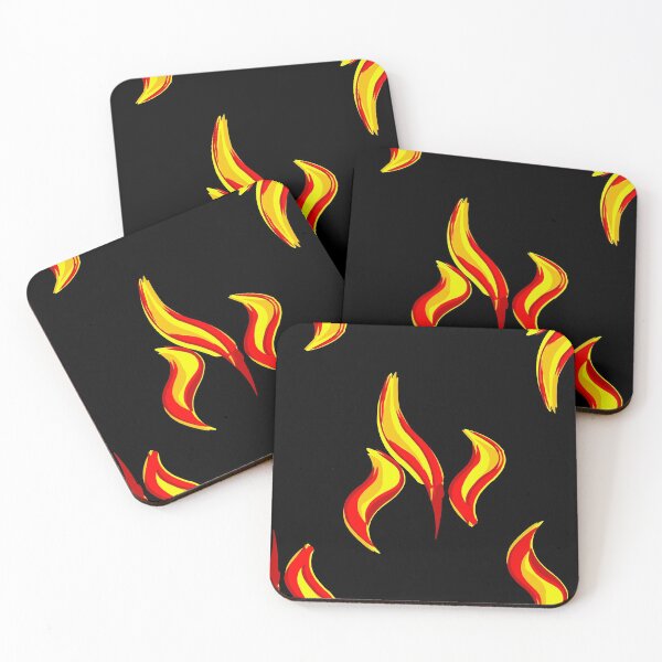 Item preview, fire flames print designed and sold by Gossip Rag.