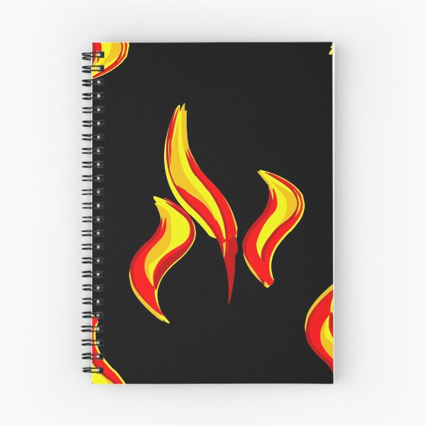 Item preview, fire flames print designed and sold by Gossip Rag.