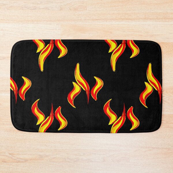 Item preview, fire flames print designed and sold by Gossip Rag.
