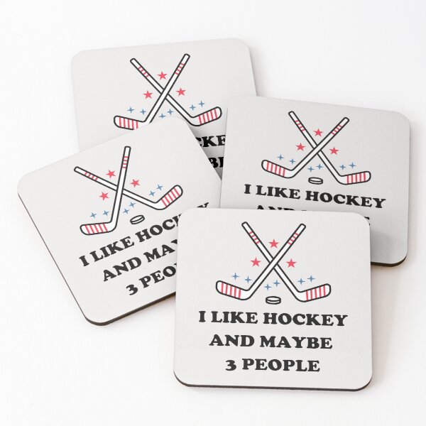 Artikelvorschau, Ich mag Hockey und vielleicht 3 Leute entworfen und verkauft von GasparArts.