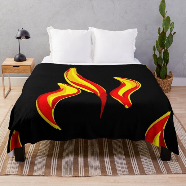 Item preview, fire flames print designed and sold by Gossip Rag.