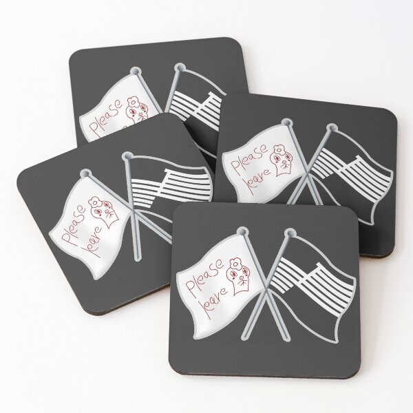 Item preview, Please Leave Flag designed and sold by GingerDesigner.