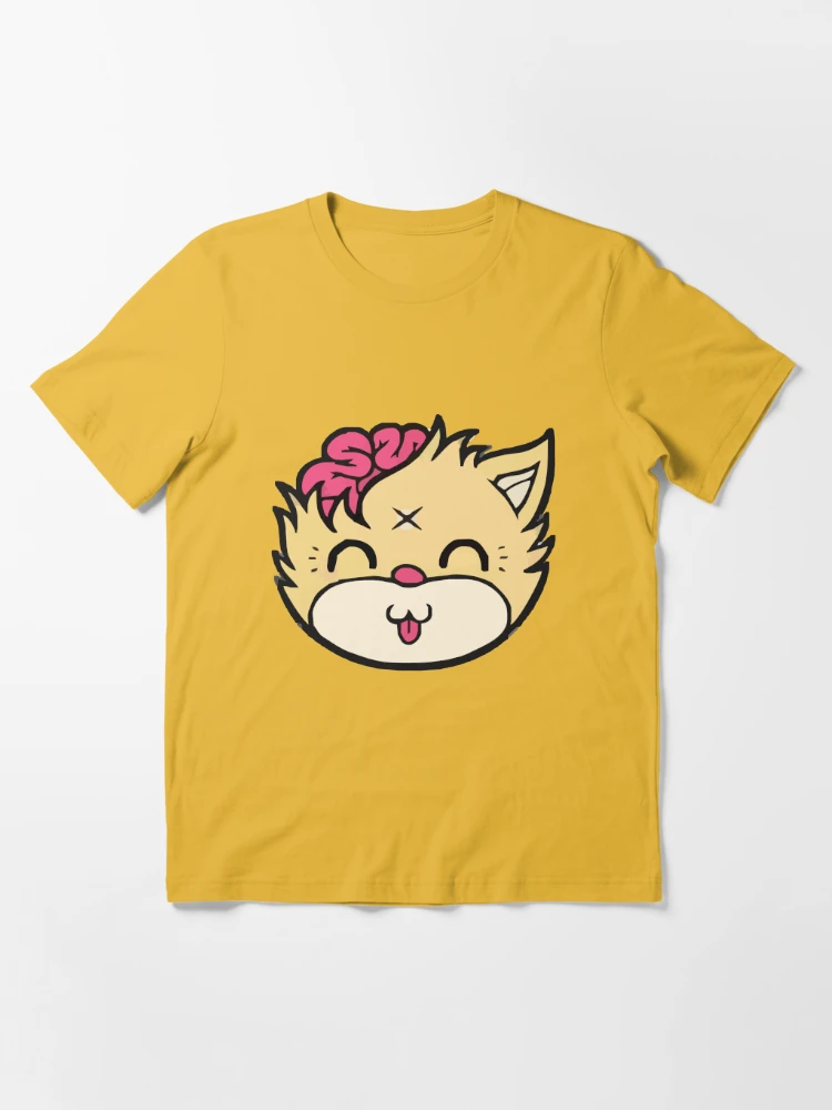 Drop Dead Cat, Cute, Happy Design Essential T-Shirt for Sale by Decalium