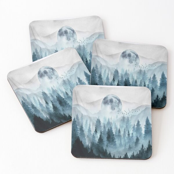 Item preview, moon and forset  designed and sold by Howlingstudioss.