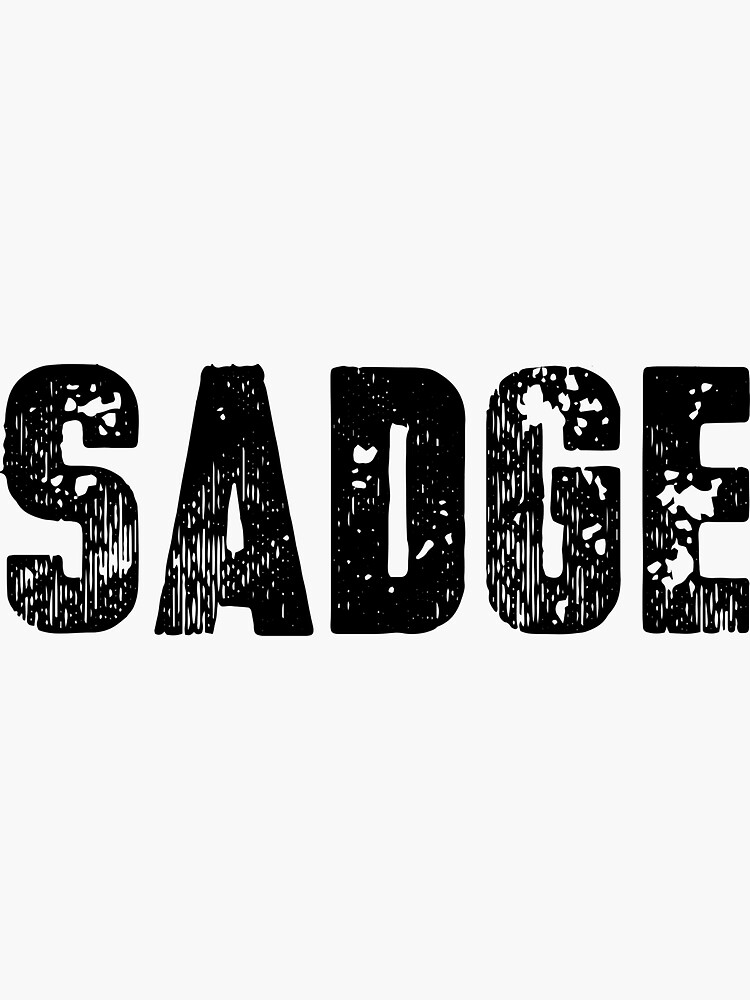 "Sadge meme" Sticker by TrendingTees4u | Redbubble