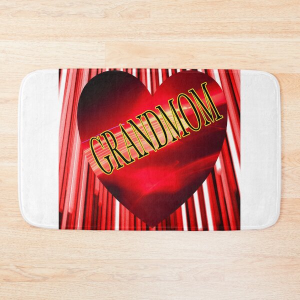Item preview, GRANDMOM Is My Sweet Valentine Graphic with Heart designed and sold by EdwardMonet.