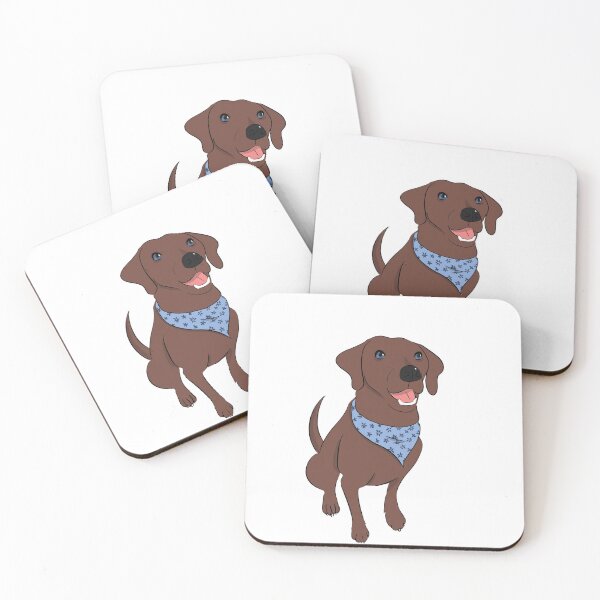 Item preview, Happy chocolate lab designed and sold by Rgenaw.