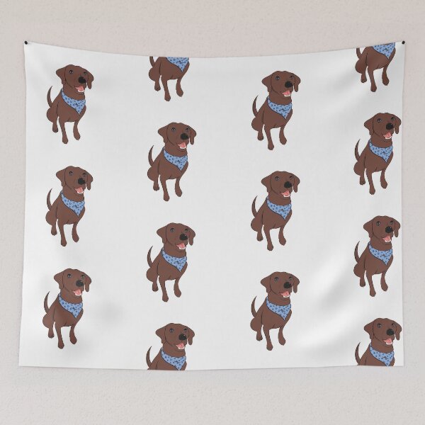 Item preview, Happy chocolate lab designed and sold by Rgenaw.