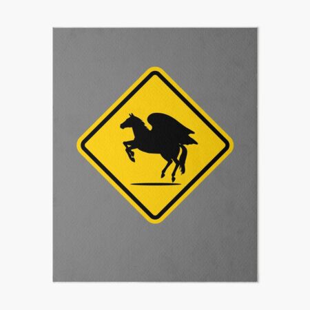 Pegasus Xing Art Board Print
