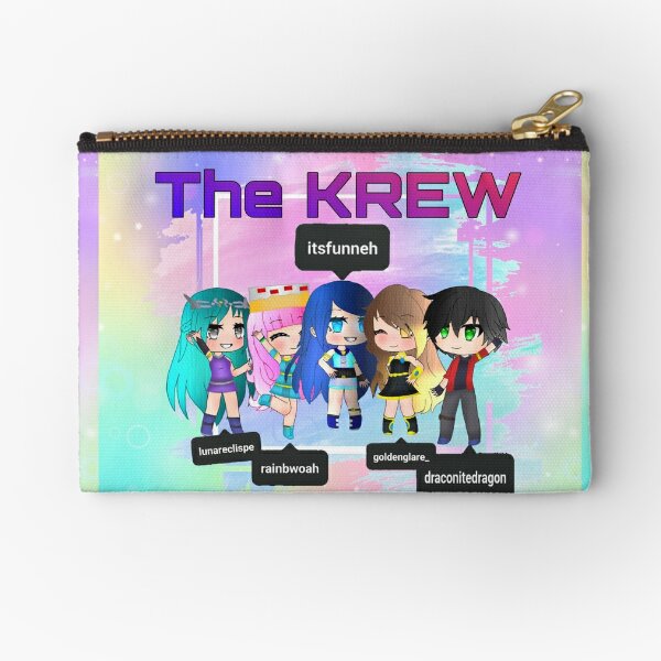 Simulator Zipper Pouches Redbubble - itsfunneh roblox treasure hunt simulator