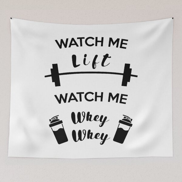 Item preview, Watch Me Lift Watch Me Whey Whey designed and sold by Valuential.