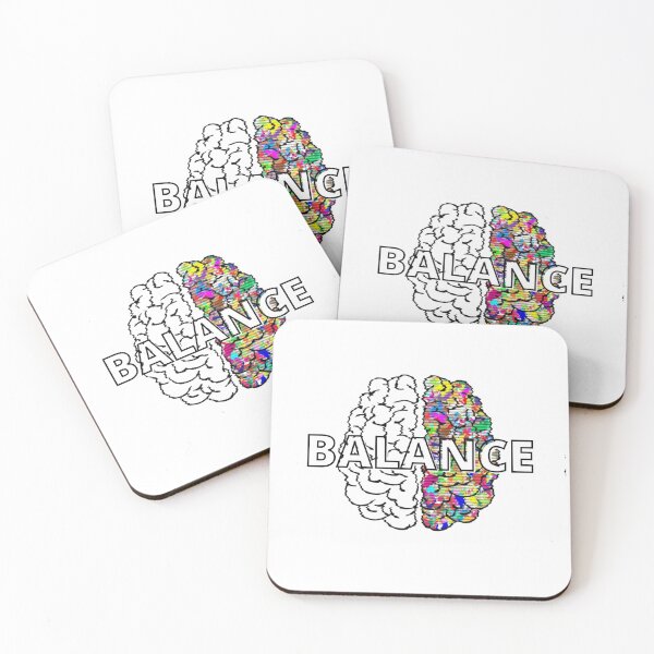 Item preview, Balance, Colorful Yoga Brain designed and sold by shantishirts.