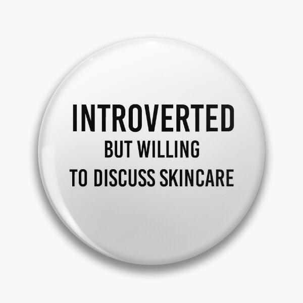 Item preview, Funny Esthetician Gift Introverted But Willing To Discuss Skincare designed and sold by kmcollectible.