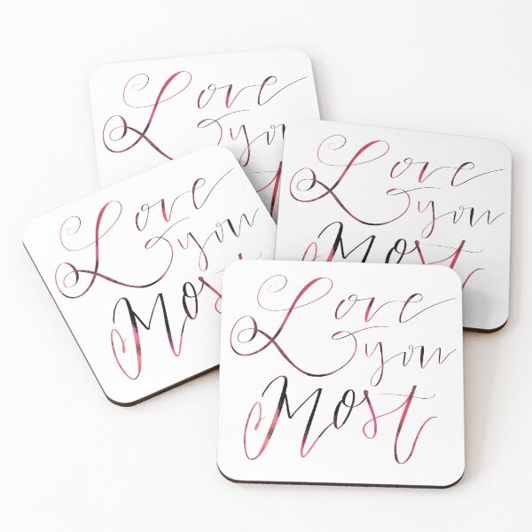 Item preview, Love You Most Pink designed and sold by francoiskiley.