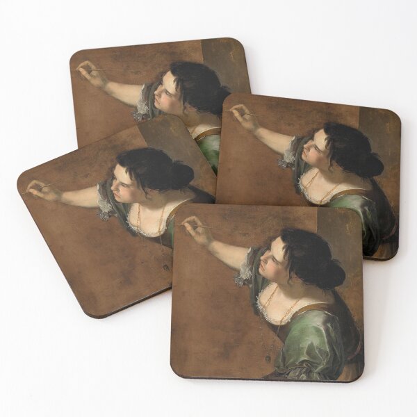 Item preview, Artemisia Gentileschi - Self-Portrait as the Allegory of Painting (1638)  designed and sold by bellatierra.