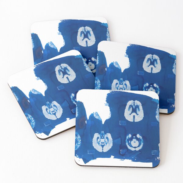 Item preview, Brain Cyanotype 1 designed and sold by xtophermorris.