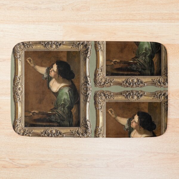 Item preview, Artemisia Gentileschi - Self-Portrait as the Allegory of Painting (1638)  designed and sold by bellatierra.