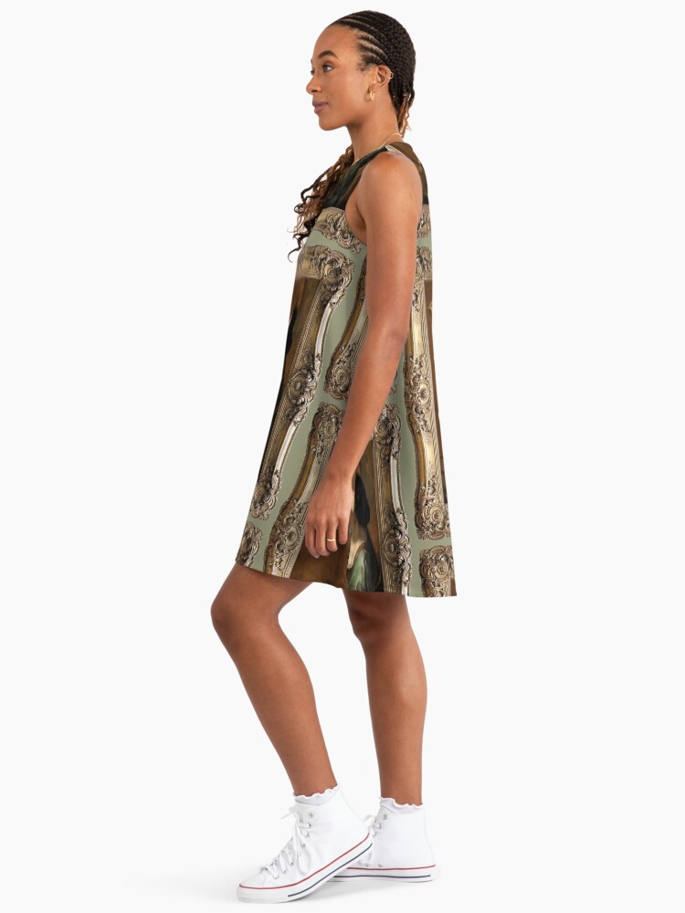 navy blue dress for baby girl Self-Portrait Lace Midi Dress Round Neck A-line Dress for Ladies