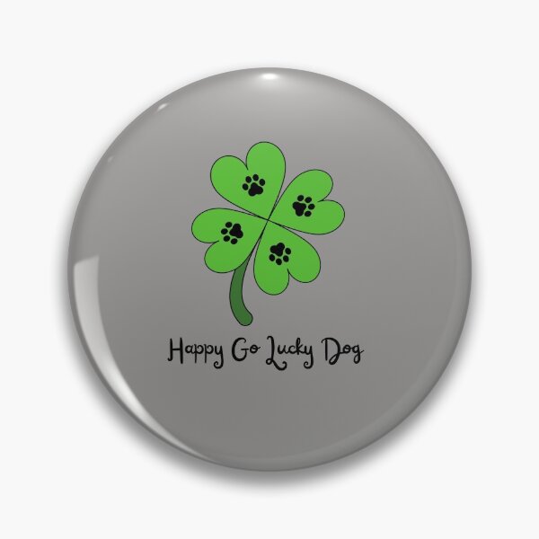 Item preview, St. Patricks Day Happy Go Lucky designed and sold by SportyDogShop.