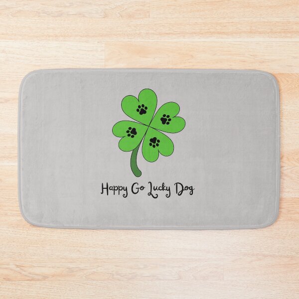 Item preview, St. Patricks Day Happy Go Lucky designed and sold by SportyDogShop.