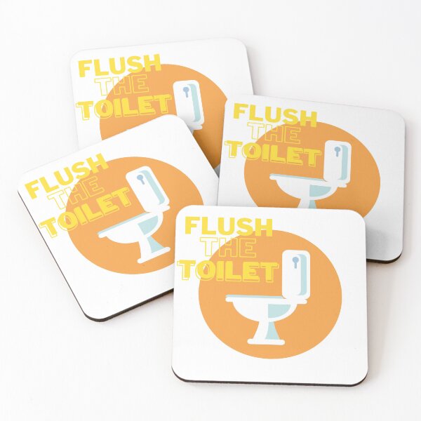 Item preview, FLUSH THE TOILET designed and sold by MostafaAhmed99.