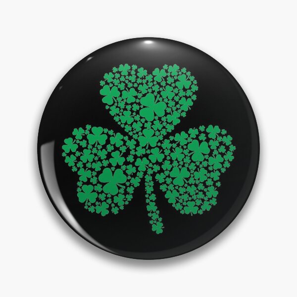 Item preview, Green Shamrock Pattern designed and sold by Hayley Adams.