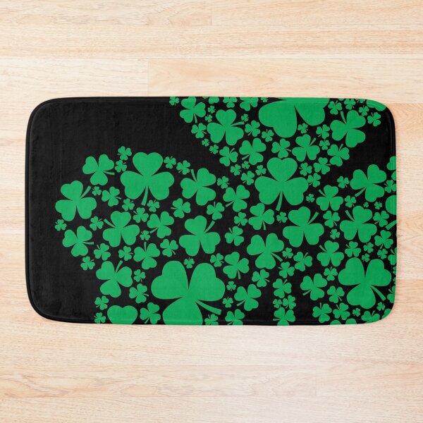 Item preview, Green Shamrock Pattern designed and sold by Hayley Adams.