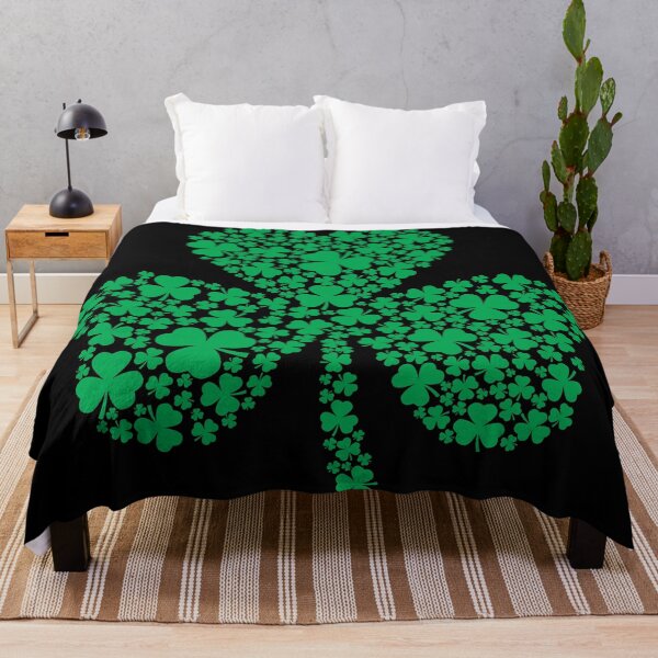 Item preview, Green Shamrock Pattern designed and sold by Hayley Adams.