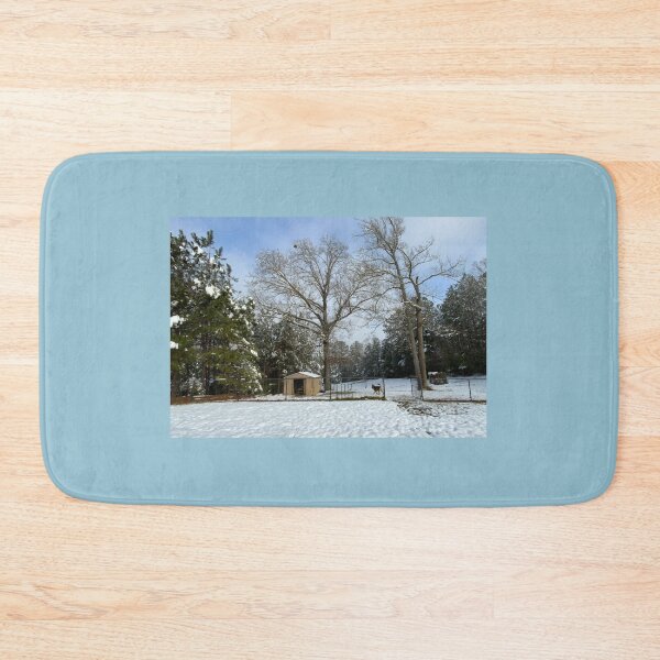 Item preview, Dog runs on a fresh Snowfall. designed and sold by Mariann Moritz.