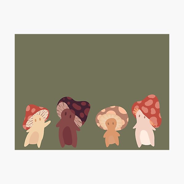 Aperçu de l'œuvre Gang de mecs aux champignons créée et vendue par Snirkboob.