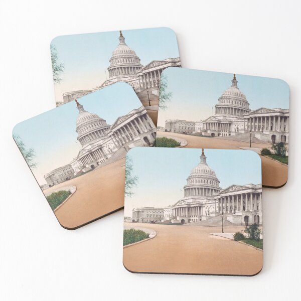 Item preview, The Capitol Washington DC - Circa 1898 Photochrom designed and sold by warishellstore.