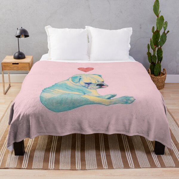 Item preview, English Bulldog pet dog dogs pets heart in pink designed and sold by Coolstuff4you71.