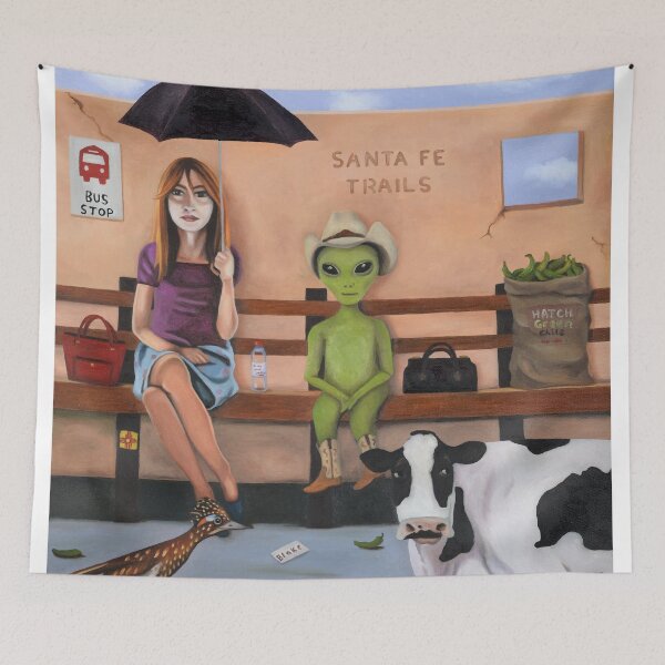 Item preview, A Strange Day At The Bus Stop designed and sold by LeahSaulnier.