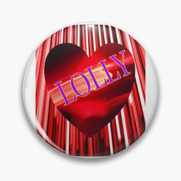 Artikelvorschau, LOLLY ist meine süße Valentinstaggrafik mit Herz entworfen und verkauft von EdwardMonet.