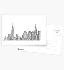 City skyline Postcards