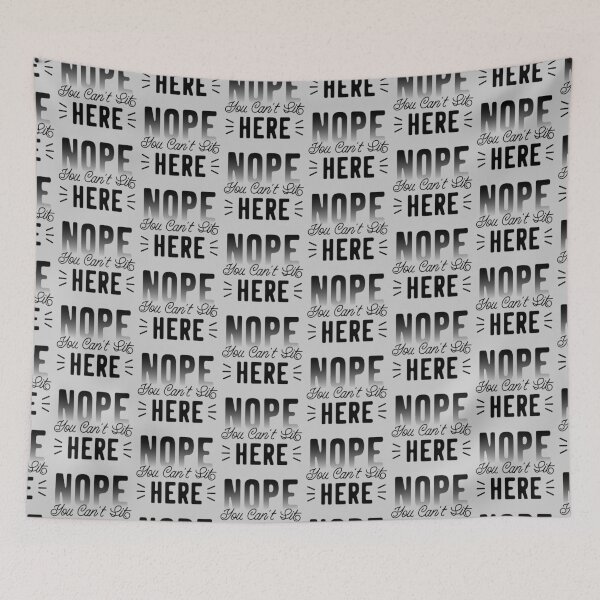 Item preview, Nope You cant sit here (black) designed and sold by jazzydevil.