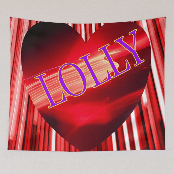 Artikelvorschau, LOLLY ist meine süße Valentinstaggrafik mit Herz entworfen und verkauft von EdwardMonet.