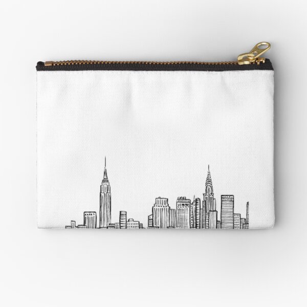 Skyline der Stadt Täschchen
